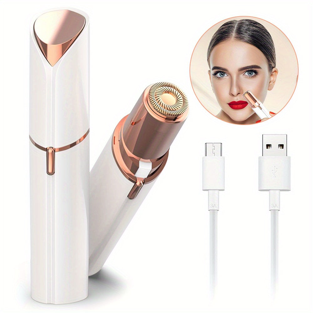 Épilateur Électrique Portable en Forme de Rouge à Lèvres – Pour Femmes