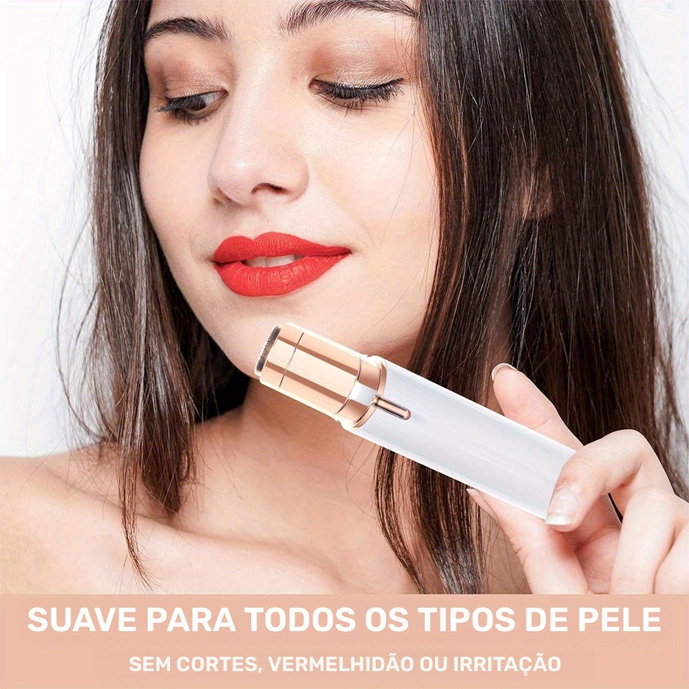 Épilateur Électrique Portable en Forme de Rouge à Lèvres – Pour Femmes