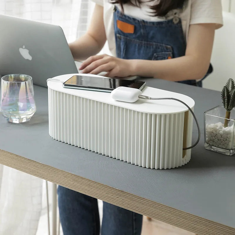 CableBox - Boîte de rangement chic et minimaliste