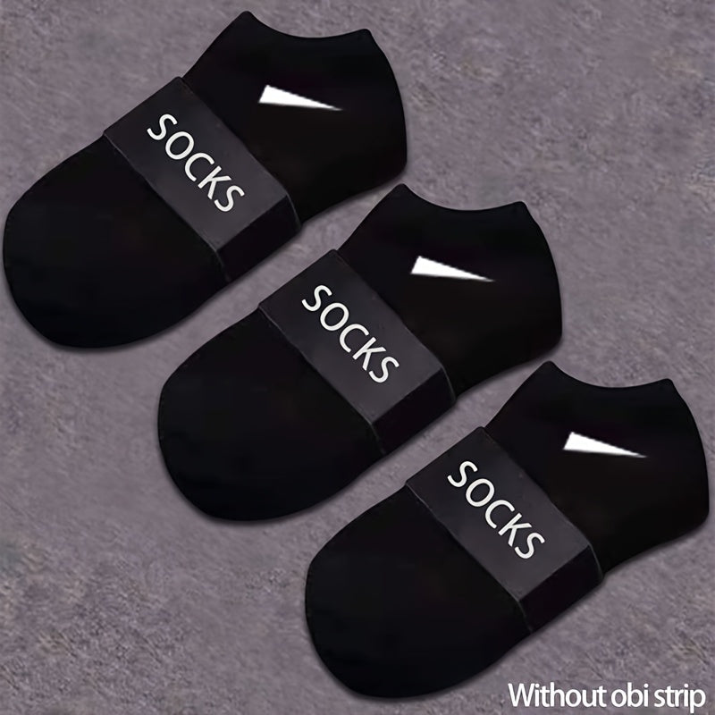 10/20 pares de meias masculinas respiráveis - mistura confortável de poliéster e spandex, design sólido, malha leve, ideal para uso casual, meias diárias | estilo minimalista | tecido durável, design simples, material macio, vida ativa