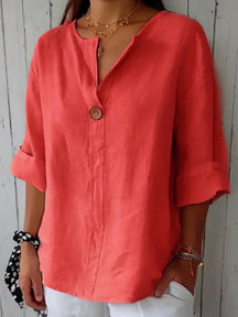 Aria | Blouse Détendue à Encolure en V