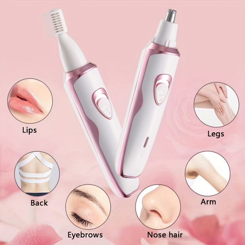 Épilateur Féminin Électrique Rechargeable 4 en 1 – Praticité et Beauté au Quotidien