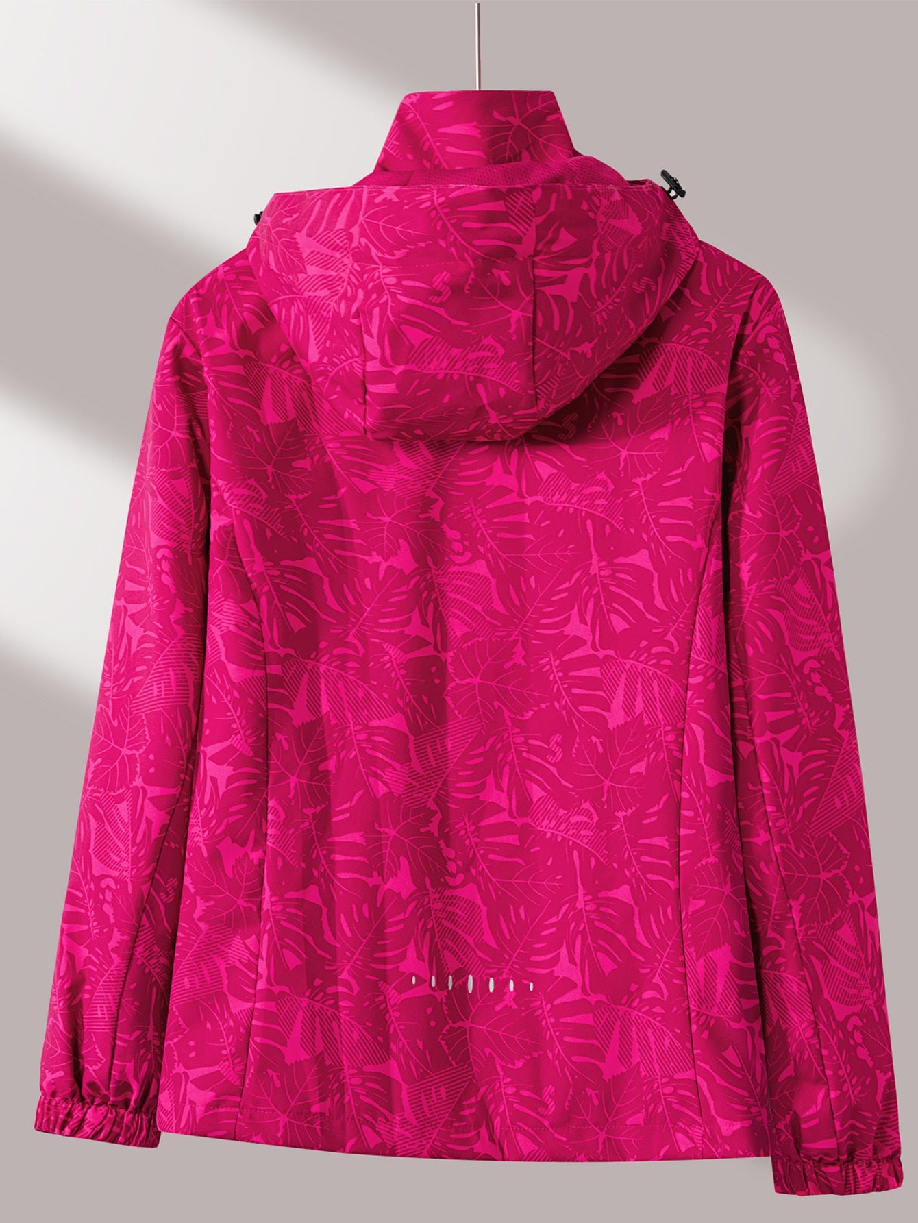 Veste de course en plein air pour femme – Coupe-vent &amp; imperméable avec capuche amovible