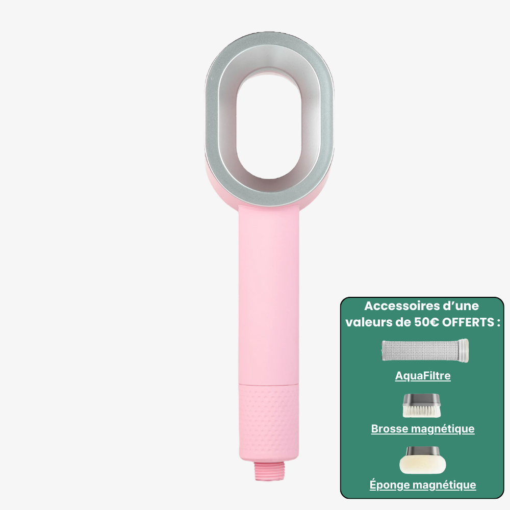AquaPure - Pommeau filtrant 3 en 1 Premium