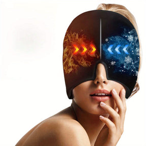 Bonnet de Gel Thérapeutique – Soulagement Froid pour Migraines &amp; Sinus