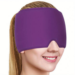 Bonnet de Gel Thérapeutique – Soulagement Froid pour Migraines &amp; Sinus