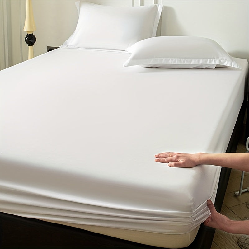 Conjunto de Roupa de Cama em Microfibra Macia e Respirável - Azul Escuro, Lavável na Máquina, Conforto para Todas as Estações com Design Aconchegante em Cor Sólida