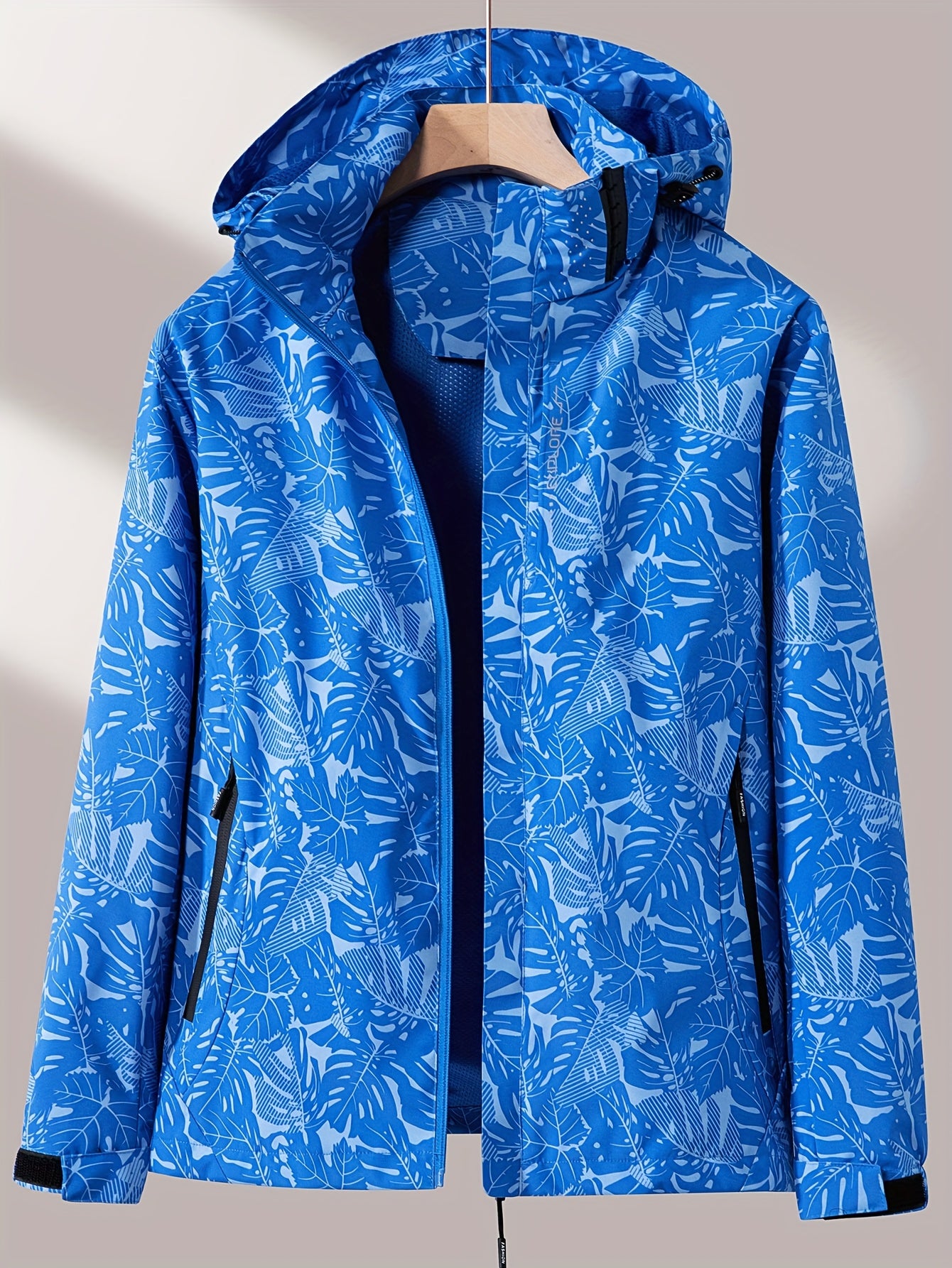 Veste de course en plein air pour femme – Coupe-vent &amp; imperméable avec capuche amovible