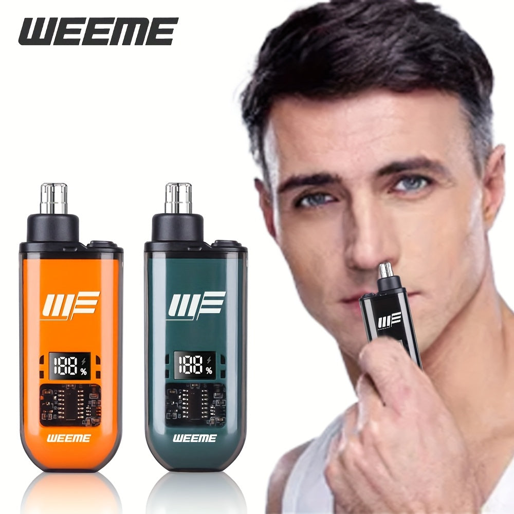 Tondeuse à poils de nez et oreilles – Rechargeable USB, étanche IPX7