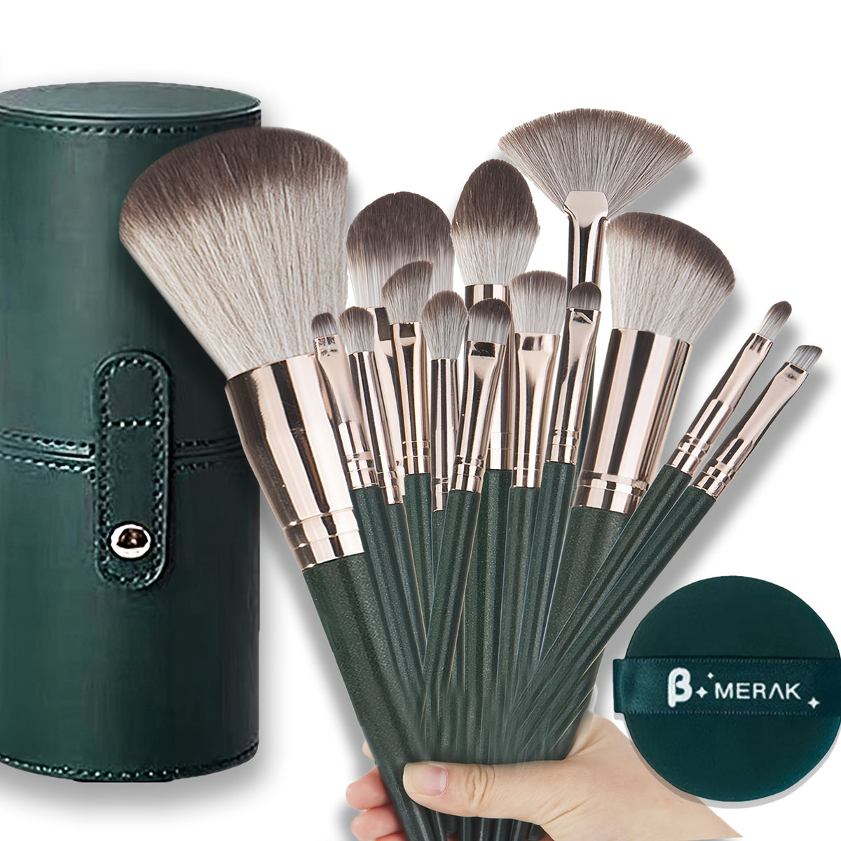 Ensemble de 14 pinceaux