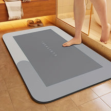 Tapis de Bain en Terre Diatomée Super Absorbant