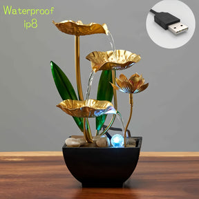 Fontaine à eau automatique pour décoration de table