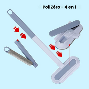 PoilZéro - Cheveux et poussière éliminés