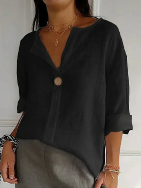 Aria | Blouse Détendue à Encolure en V