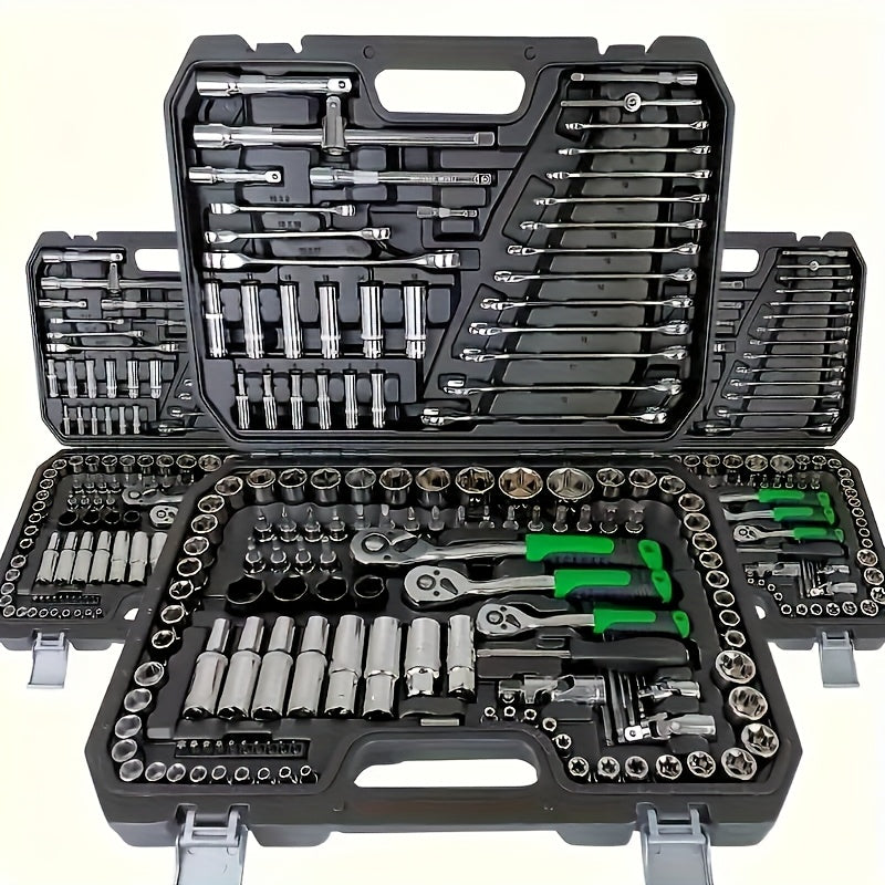 Conjunto de chave de 150 peças/46 peças - Chave de soquete durável para reparos de carros e casa, inclui caixa de armazenamento premium. Produtos de alta venda, bem-vindos a comprar, parabéns pela sua compra!