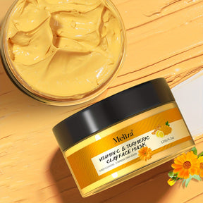 Masque Exfoliant Visage à la Vitamine C & Curcuma