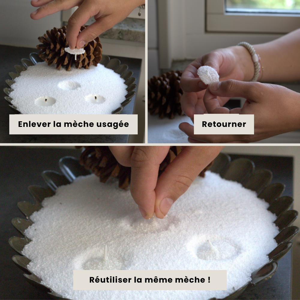 Candela - Bougie de sable (500g)