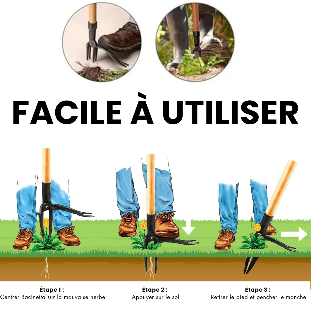 Racinetta - Adieu les mauvaises herbes