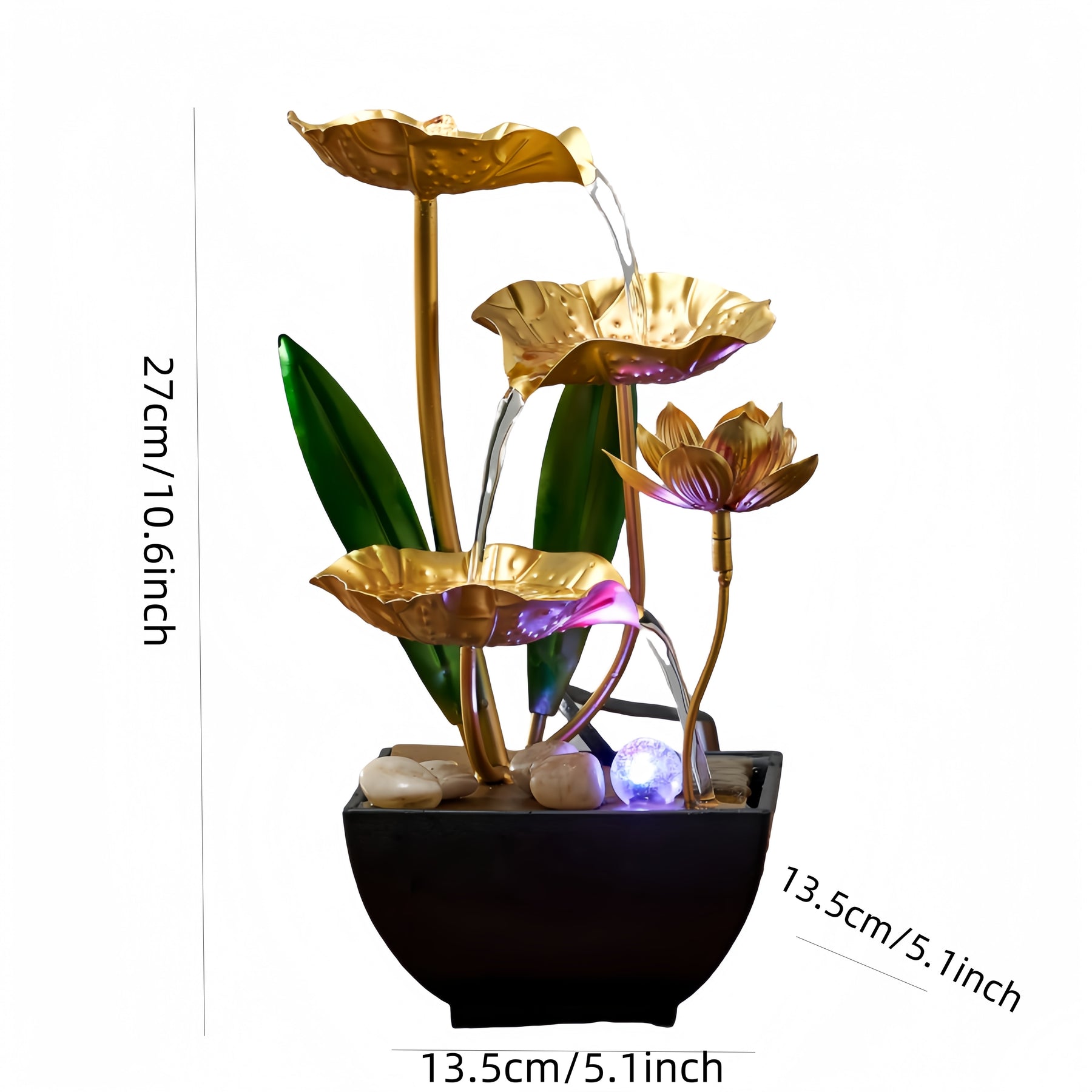 Fontaine à eau automatique pour décoration de table