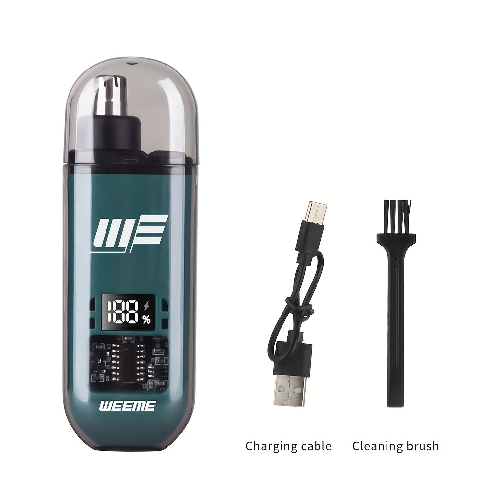 Tondeuse à poils de nez et oreilles – Rechargeable USB, étanche IPX7