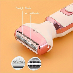 Épilateur Féminin Électrique Rechargeable 4 en 1 – Praticité et Beauté au Quotidien