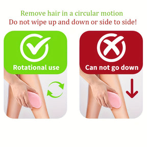 Gomme à Cheveux en Cristal – Épilation Physique Indolore
