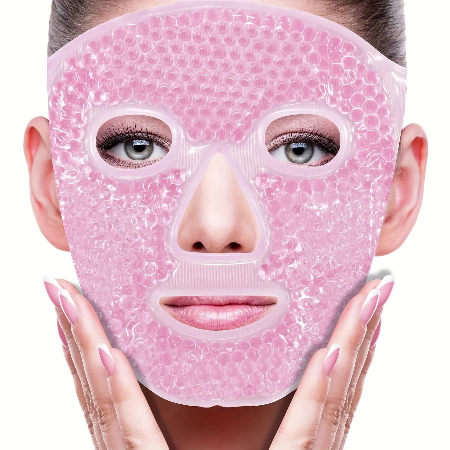 Masque Yeux &amp; Visage en Gel | Soin Chaud & Froid