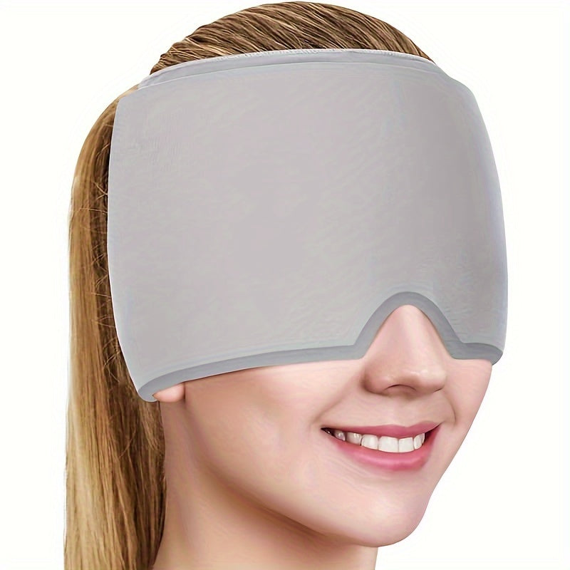 Bonnet de Gel Thérapeutique – Soulagement Froid pour Migraines &amp; Sinus