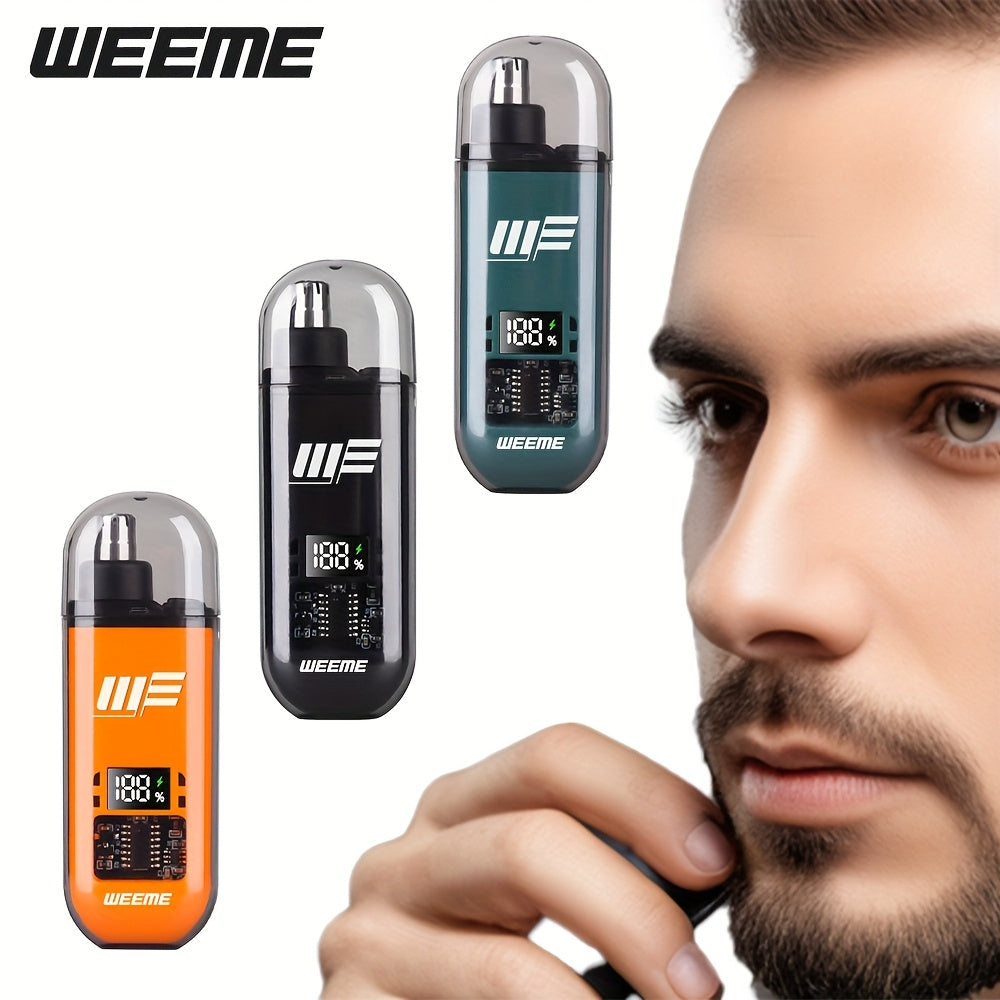 Tondeuse à poils de nez et oreilles – Rechargeable USB, étanche IPX7