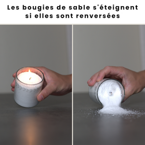 Candela - Bougie de sable (500g)