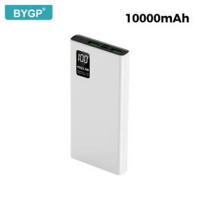 Carregador portátil BYGP, 22.5W 10000/20000mAh USB C Power In/Out Carregamento rápido, PD 3.0+QC 4.0 Display LED Pacote de bateria de telefone compatível com for iphone 15/14/13/12 Pro, para for samsung S21, Google/para for ipad Tablet, etc