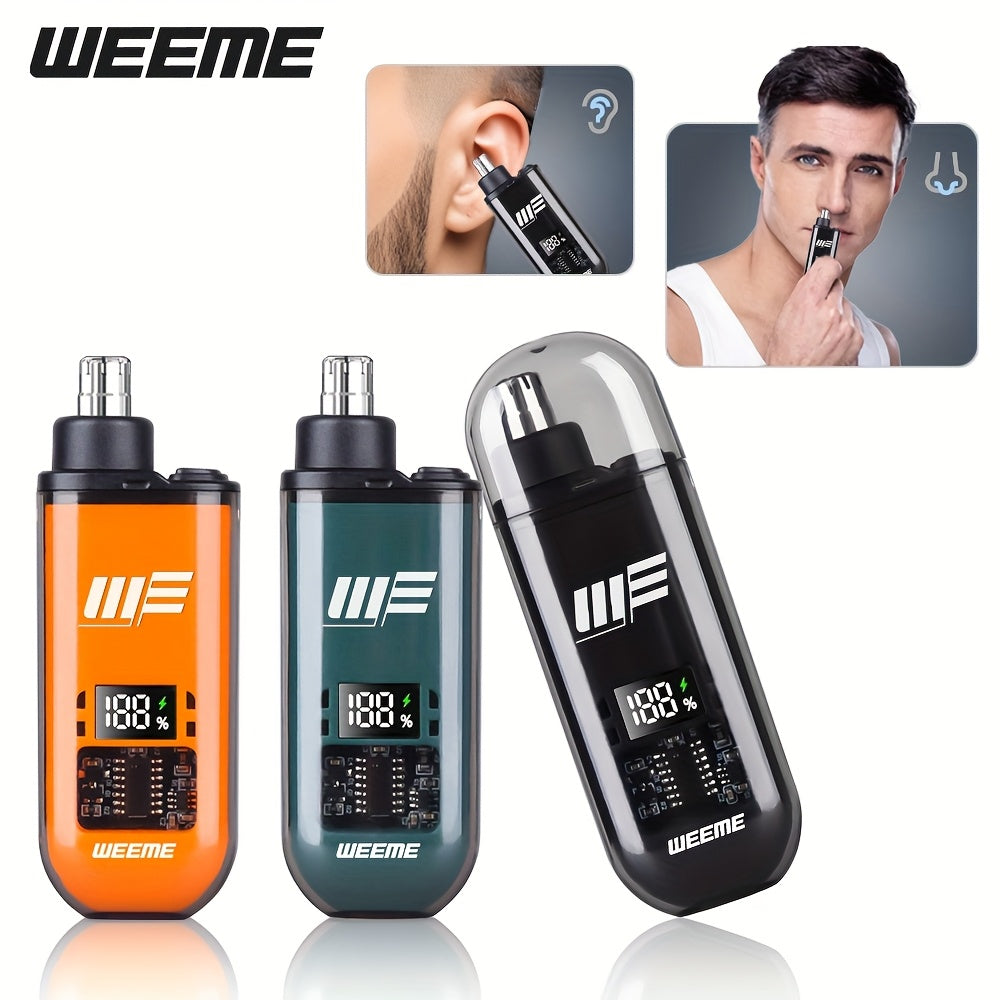 Tondeuse à poils de nez et oreilles – Rechargeable USB, étanche IPX7