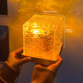 LumaCube Cristal 3D – 16 couleurs avec projection aurora