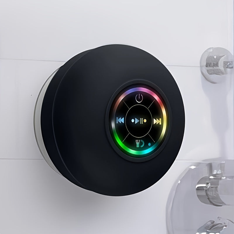 Mini Haut-Parleur Bluetooth Étanche avec Ventouse