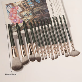 Ensemble de 14 pinceaux