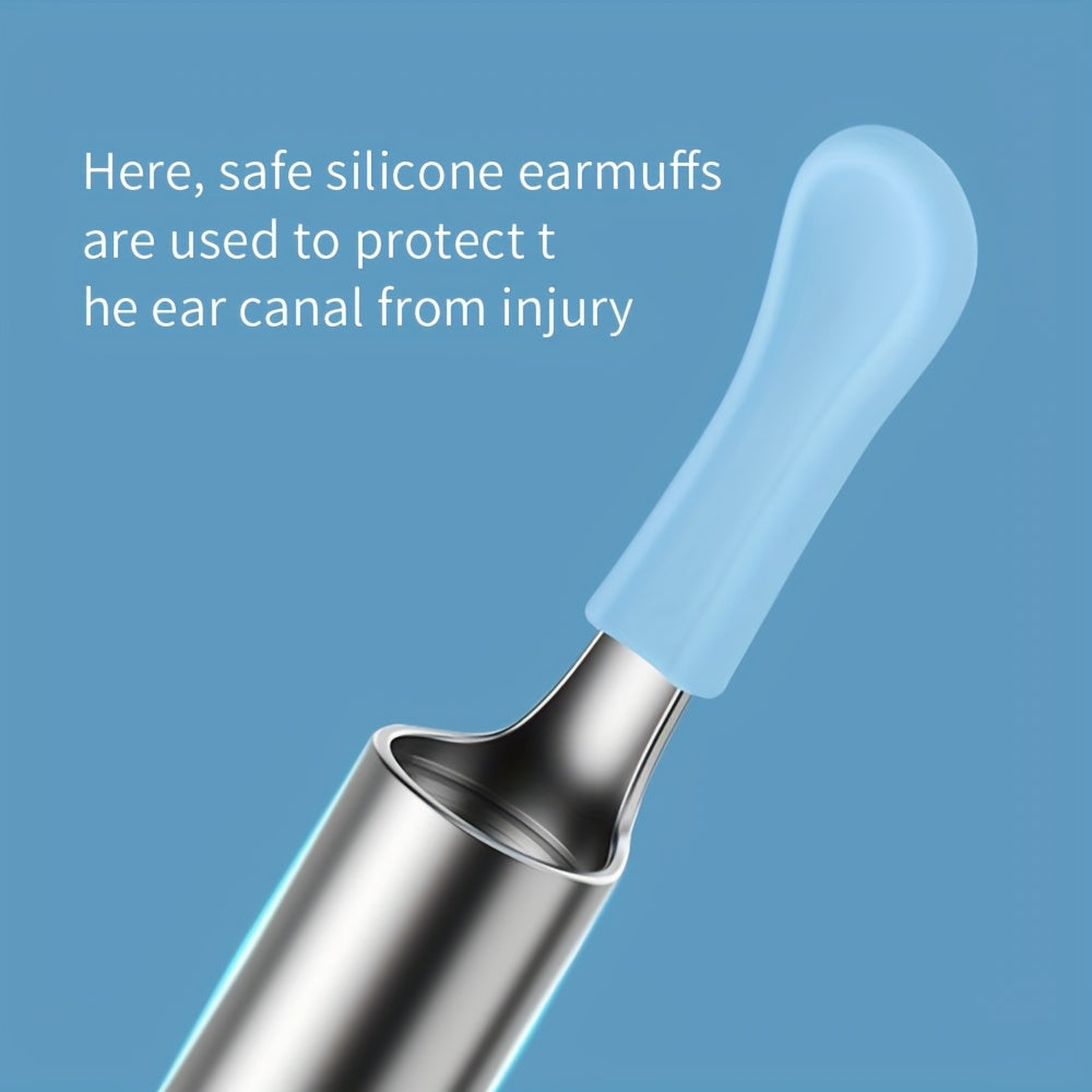 Nettoyeur d’Oreille Intelligent Sans Fil – Otoscope HD 1080P avec Caméra et LED