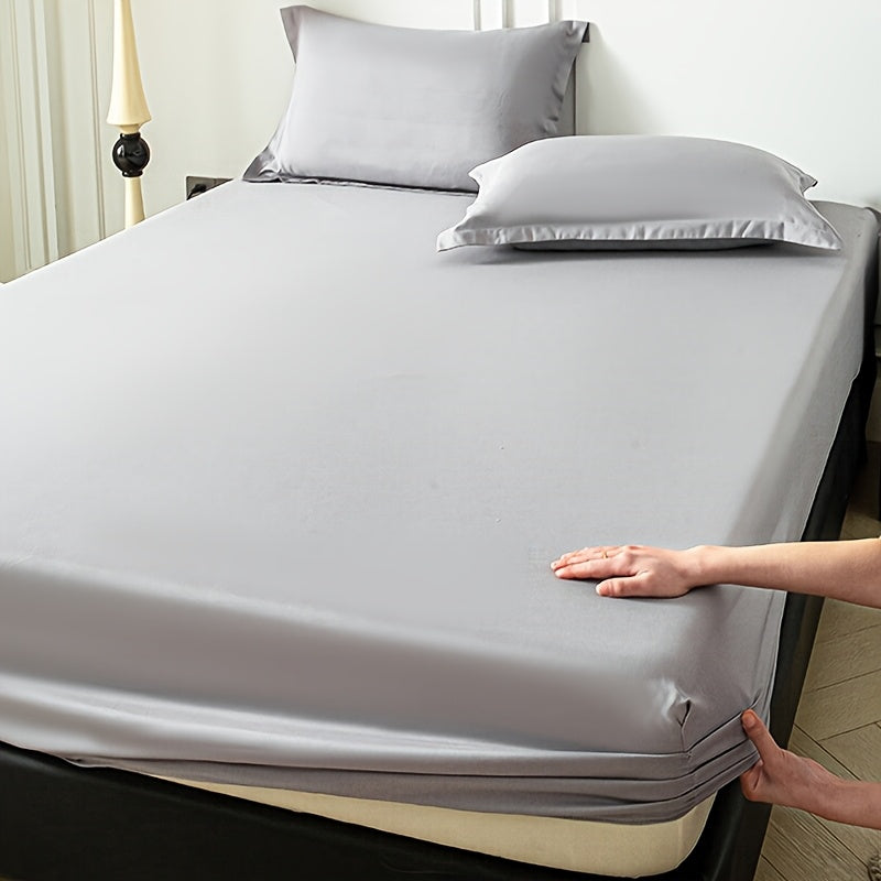 Conjunto de Roupa de Cama em Microfibra Macia e Respirável - Azul Escuro, Lavável na Máquina, Conforto para Todas as Estações com Design Aconchegante em Cor Sólida
