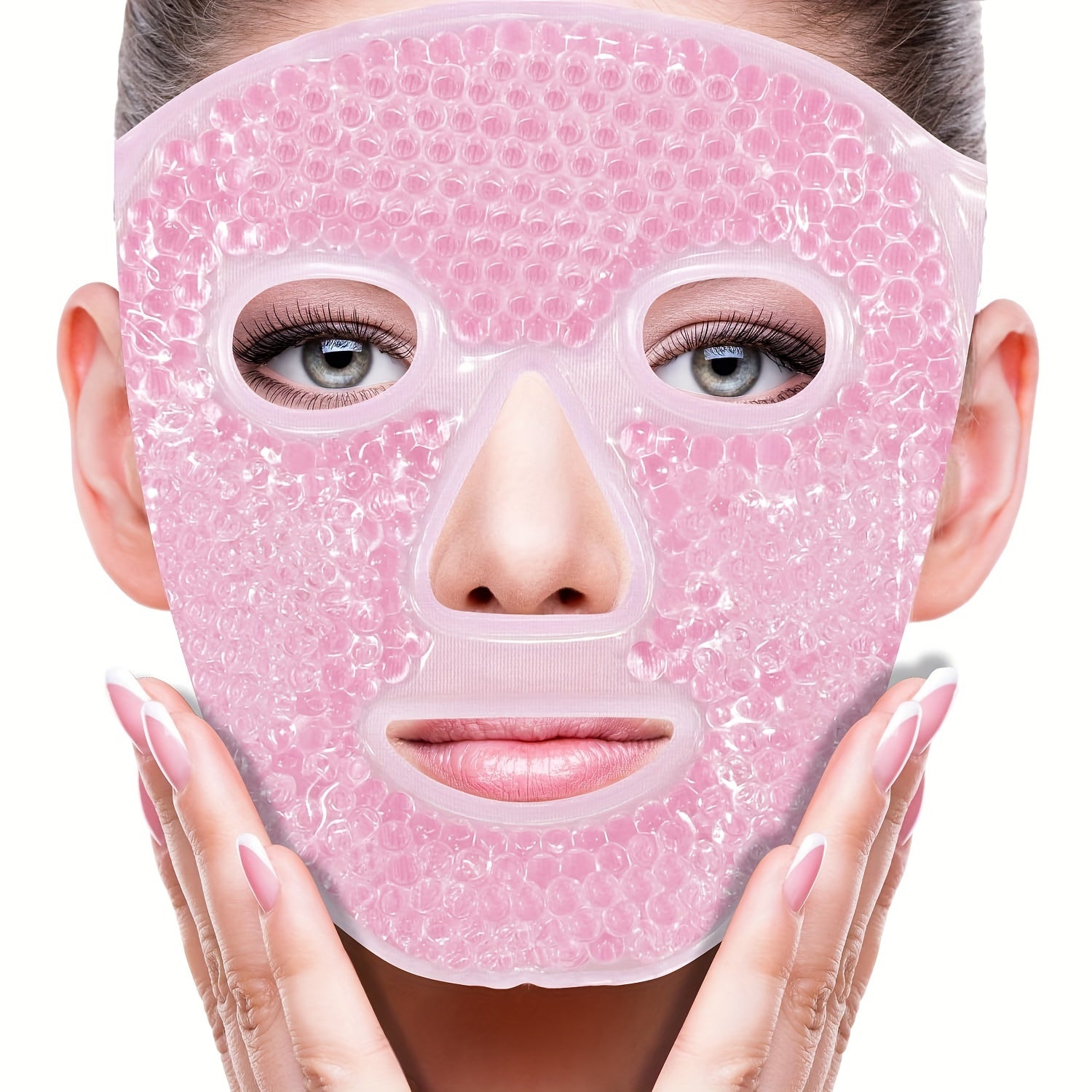 Masque Yeux &amp; Visage en Gel | Soin Chaud & Froid