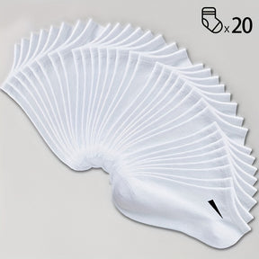 10/20 pares de meias masculinas respiráveis - mistura confortável de poliéster e spandex, design sólido, malha leve, ideal para uso casual, meias diárias | estilo minimalista | tecido durável, design simples, material macio, vida ativa