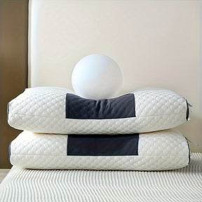 1/2peças Almofada de Pescoço Ajustável Ergonômica - Design Moderno Macio com Fecho de Zíper, Enchimento de Poliéster de Alta Qualidade, Lavável à Máquina para Conforto ao Dormir - Ideal para Dormir de Lado e de Costas, Almofada de Pescoço para Dormir, Sup