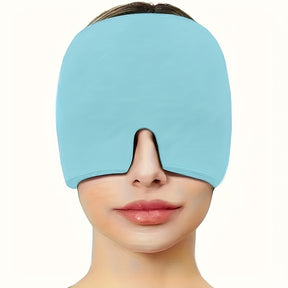 Bonnet de Gel Thérapeutique – Soulagement Froid pour Migraines &amp; Sinus