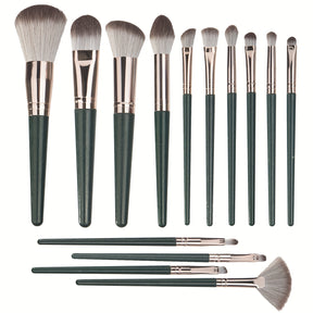 Ensemble de 14 pinceaux