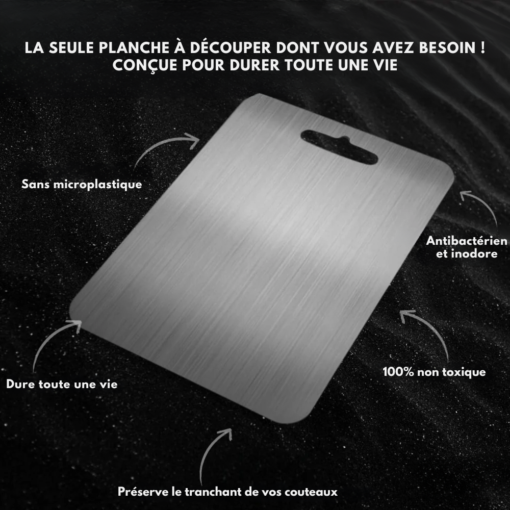 TitanCut - Planche à découper en titane