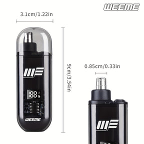 Tondeuse à poils de nez et oreilles – Rechargeable USB, étanche IPX7