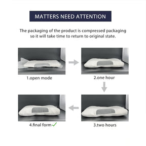 1/2peças Almofada de Pescoço Ajustável Ergonômica - Design Moderno Macio com Fecho de Zíper, Enchimento de Poliéster de Alta Qualidade, Lavável à Máquina para Conforto ao Dormir - Ideal para Dormir de Lado e de Costas, Almofada de Pescoço para Dormir, Sup