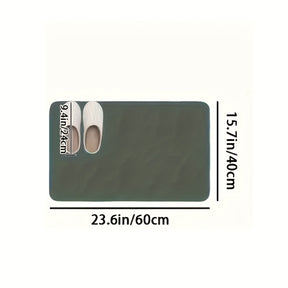 Tapis de Bain en Terre Diatomée Super Absorbant