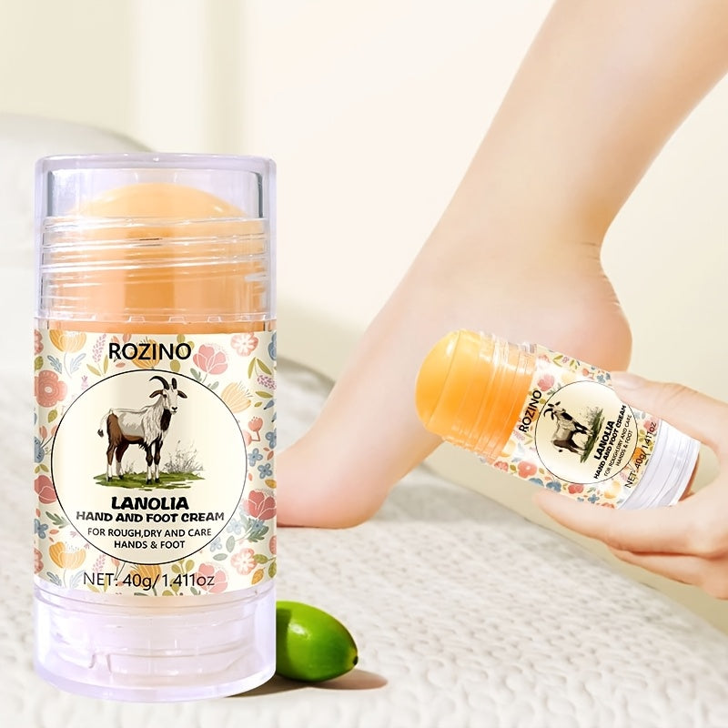 Crème pour les pieds à la lanoline