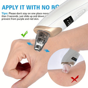 Extracteur de points noirs électrique USB 4 en 1