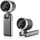 Ventilador Portátil Dobrável de Mão - Recarregável por USB, Ultra-Silencioso com Ajuste de 5 Velocidades, Bateria de 3600mAh (Tempo de Uso de 10 Horas) para Escritório, Quarto, Dormitório, Viagem ao Ar Livre