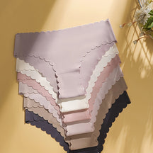 Culotte sans coutures pour femme, couleur unie élégante, respirante et à séchage rapide